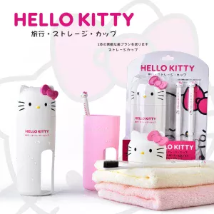 Sanrio Travel Toothbrush Set -Kuromi | Hello Kitty | Melody