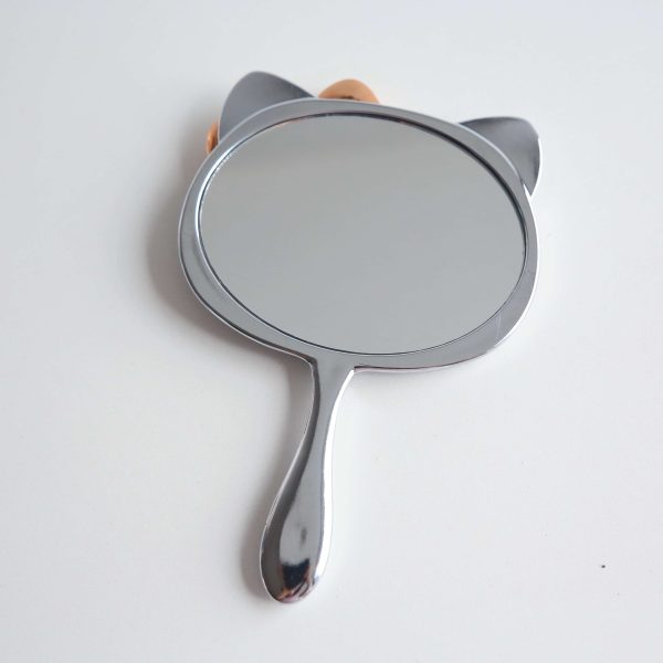 Cute Cat Mini Hand Mirror - Image 3