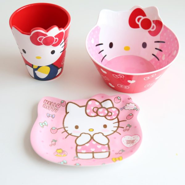 Hello Kitty Cartoon Dinnerware Set  (Multiple Combinations Available) - Image 10
