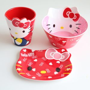 Hello Kitty Cartoon Dinnerware Set  (Multiple Combinations Available)