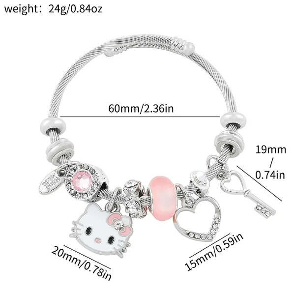 Hello Kitty Pandora Bracelet - Image 4