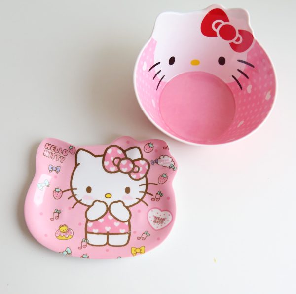 Hello Kitty Cartoon Dinnerware Set  (Multiple Combinations Available) - Image 6