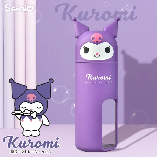 Sanrio Travel Toothbrush Set -Kuromi | Hello Kitty | Melody - Image 6