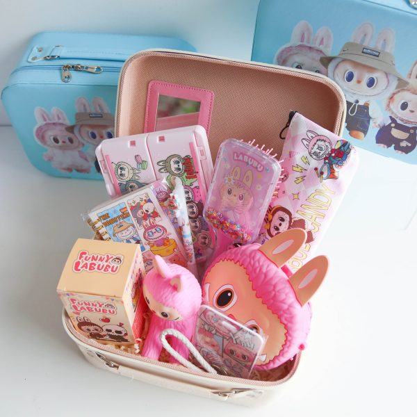 Lububu Gift Box | 1 suitcase +10 random items  [ 4 Colors ] - Image 3