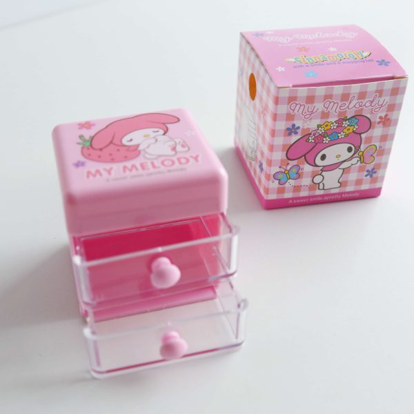 My Melody 2-Layer Storage Box - Image 3