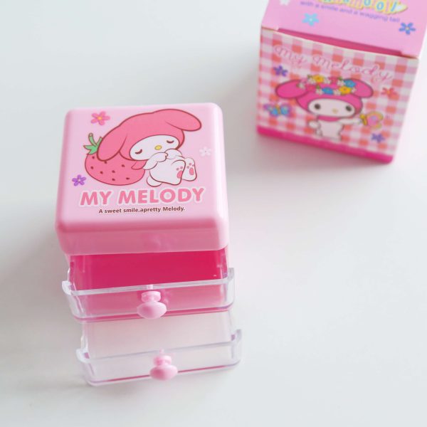 My Melody 2-Layer Storage Box