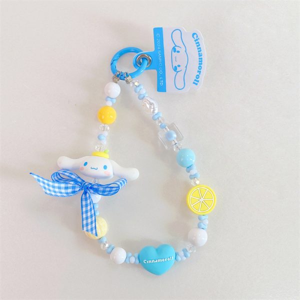 Sanrio Cartoon Beaded Keychain Charms | 5 Characters - Image 6