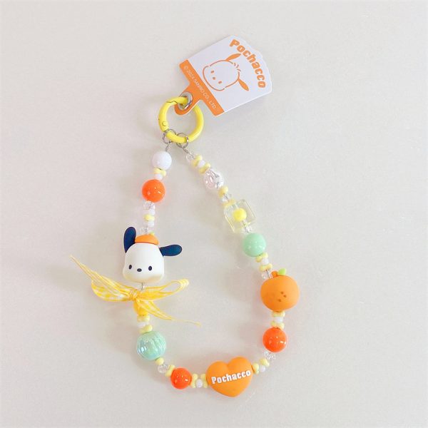 Sanrio Cartoon Beaded Keychain Charms | 5 Characters - Image 7