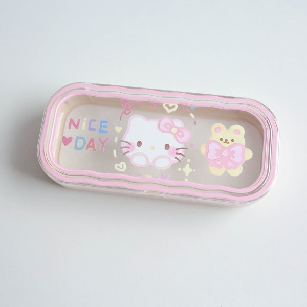 Sanrio Characters Clear - Top Eyeglass Cases (Cinnamoroll, Pochacco, My Melody, Hello Kitty) - Image 3