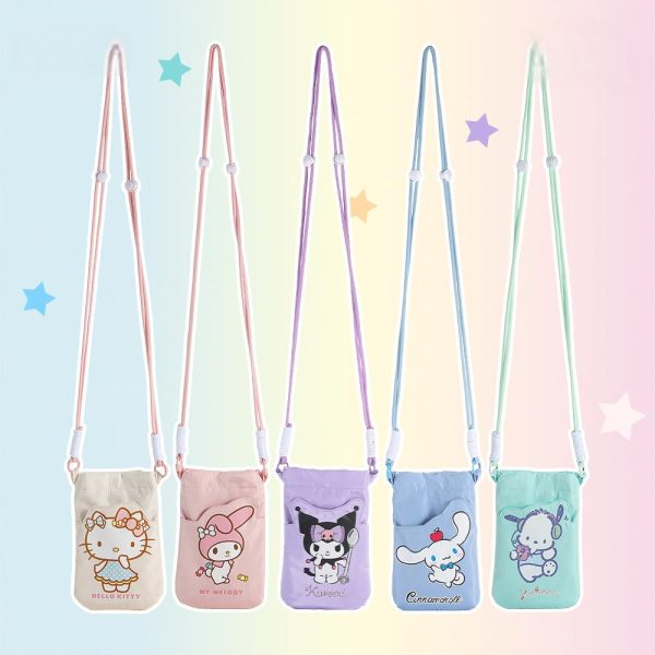 Sanrio Cute Character Crossbody Phone Bag