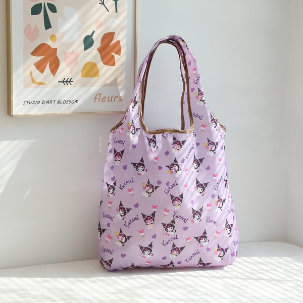 Sanrio Foldable Eco Shopping Bag – Large Capacity Tote (Multiple Characters) - Image 4