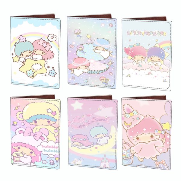 Sanrio Little Twin Stars PU Passport Cover - 6 Cute Cartoon Styles