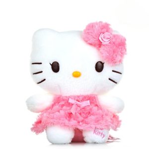 25cm Rose Hello Kitty Plush