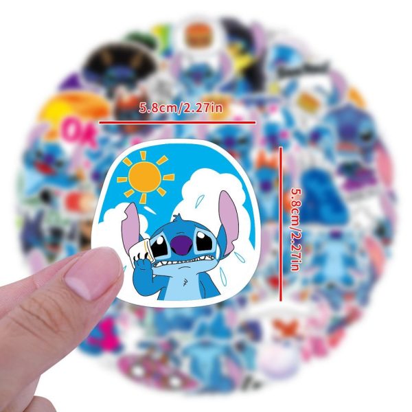 50PCS Stitch Stickers Pack – Waterproof & Non-Repeating - Image 4