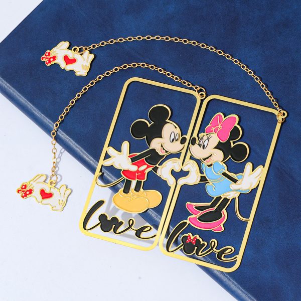 Disney Mickey & Minnie Metal Bookmark