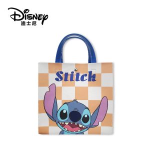 Disney New Checkered Tote Bag - Large Capacity