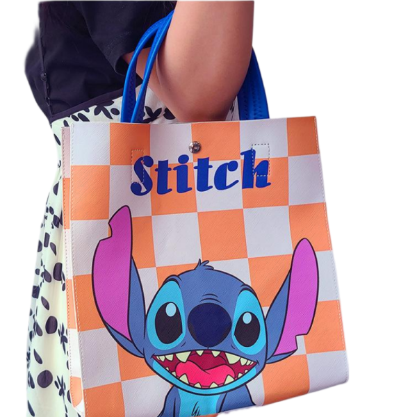 Disney New Checkered Tote Bag - Large Capacity - Image 2