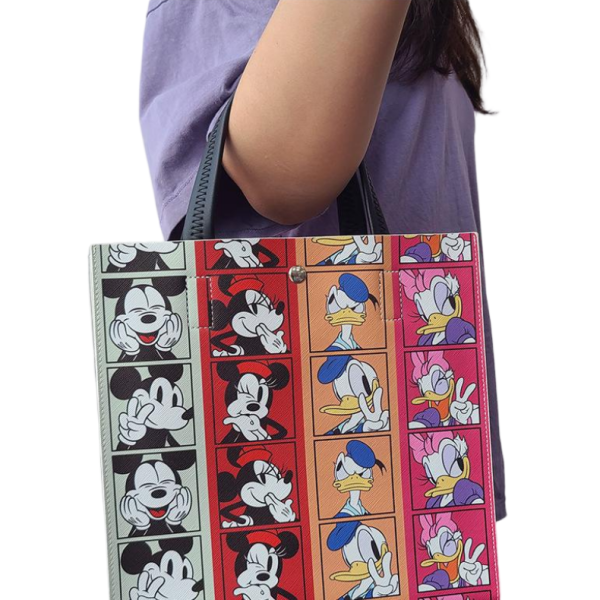 Disney Checkered Tote Bag - Image 2