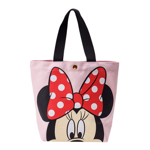 Disney Official Cartoon Lunch Bag - Mickey/Minnie/Daisy Duck | Insulated Tote for Kids, Students & Office Workers - Image 4
