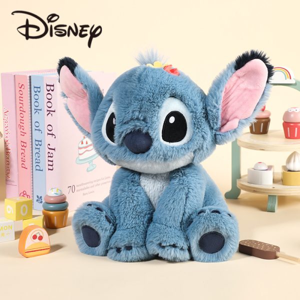 Disney Official Stitch Plush Toy – Sitting 25cm / Standing 35cm - Image 4