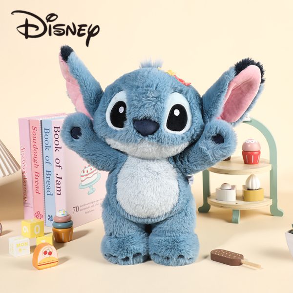 Disney Official Stitch Plush Toy – Sitting 25cm / Standing 35cm - Image 3