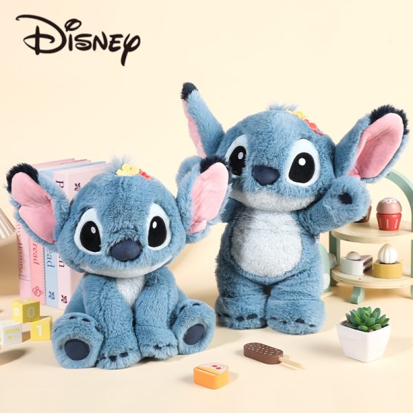Disney Official Stitch Plush Toy – Sitting 25cm / Standing 35cm