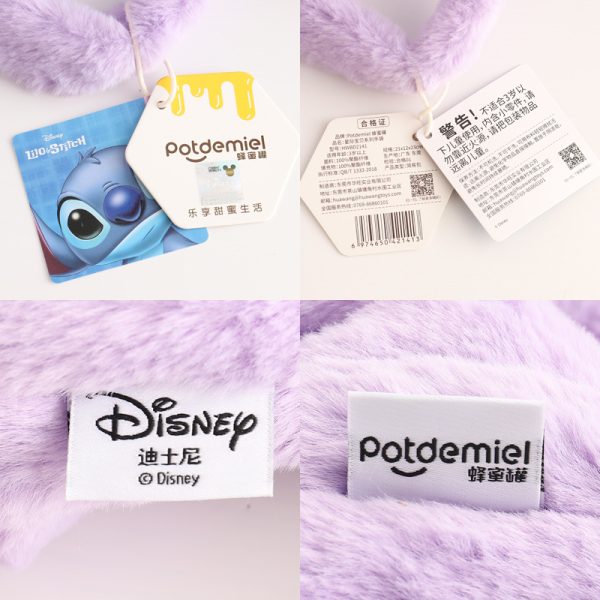 Disney Stitch & Angel Plush Handbag – Officially Licensed Fluffy Tote - Image 5
