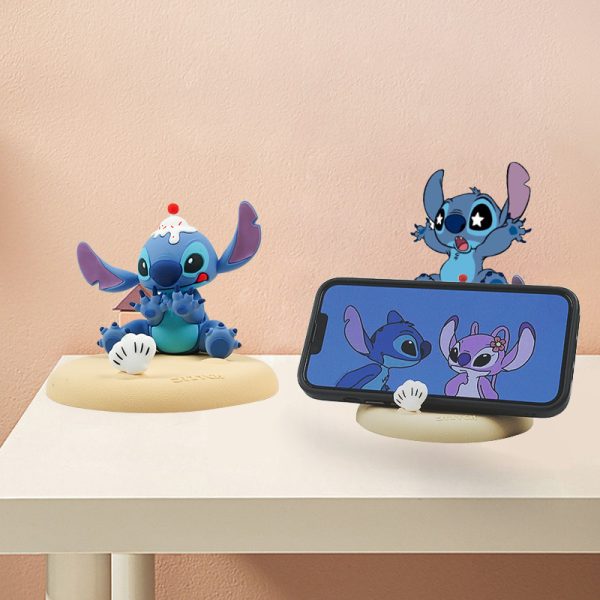 Disney Stitch Phone Holder – Seated Figure Stand - Image 2
