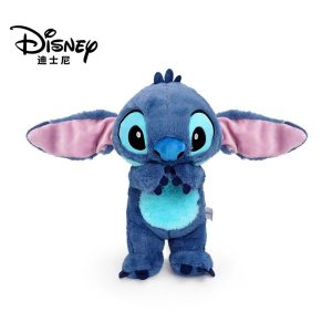 Disney Stitch Plush Toy - Ear - Wiggling on Belly Pinch (33cm)