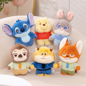 Disney Official Plush Toy – 6 Classic Characters (20cm)