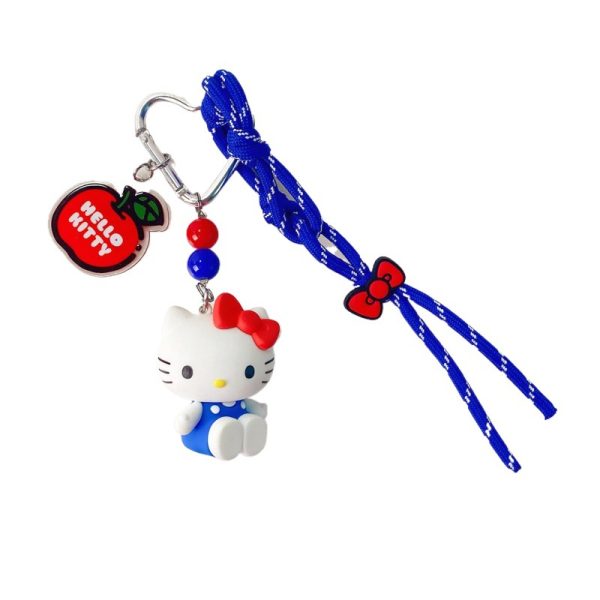 Hello Kitty Classic Red & Blue Keychain – 2 New Designs - Image 5