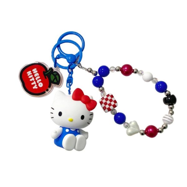 Hello Kitty Classic Red & Blue Keychain – 2 New Designs - Image 4