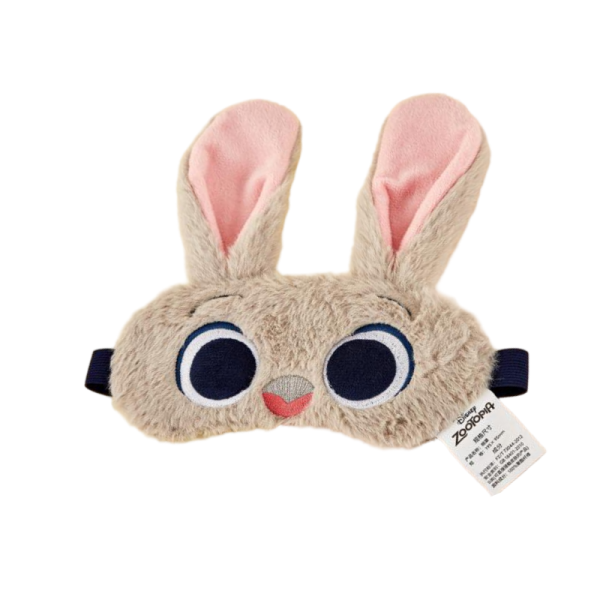 Disney Official Plush Eye Mask - Judy, Nick, Stitch, Lotso & More Characters - Image 6