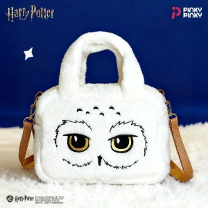 Official Harry Potter Hedwig Plush Crossbody & Hand Bag
